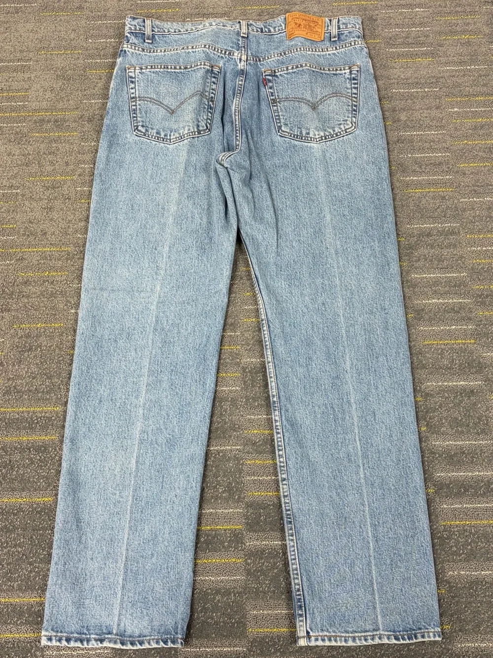 Vintage Levis 505 Mens Regular Fit Straight Leg Jeans Size 40x34 Denim 90s Blue